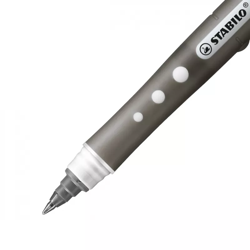 STABILO Worker Rollerball Pen -sarja - 4 väriä lajiteltu - 0,5 mm - musta, sininen, punainen, vihreä