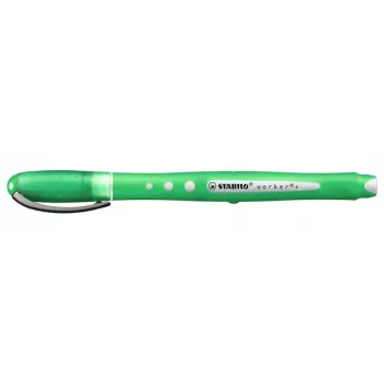 STABILO Worker Colorful Stick Pen vihreä 0,5 mm molempikätinen 10 kpl:n pakkaus