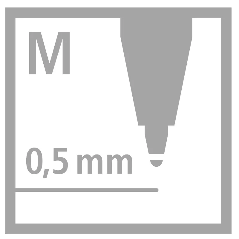 STABILO point 88 Fineliner 0,4 mm sininen - 1 kpl