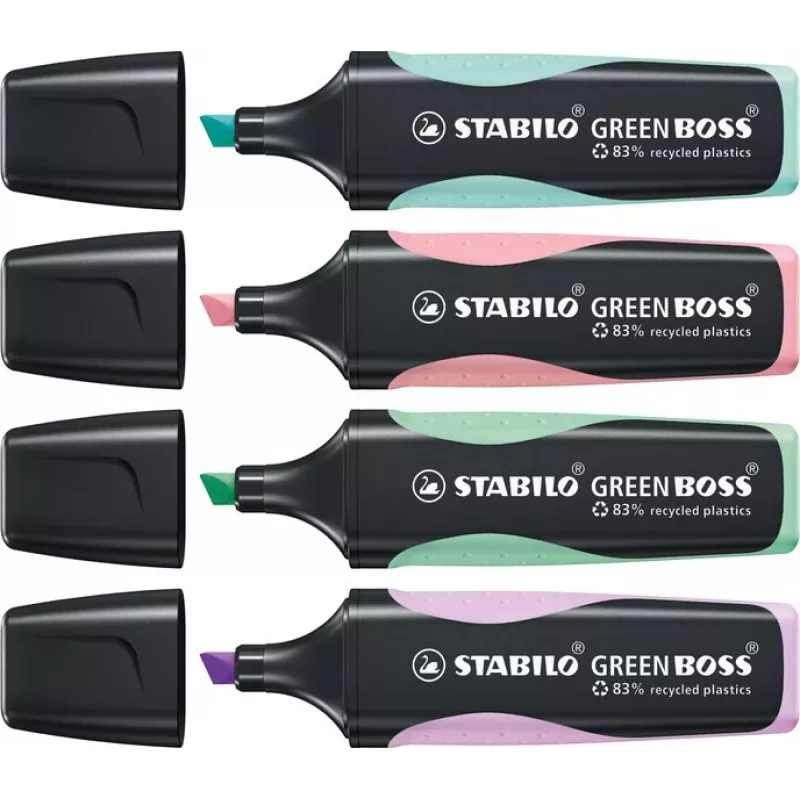 STABILO GREEN BOSS yliviivauskynä oranssi 2-5 mm kiilakärki 1 kpl