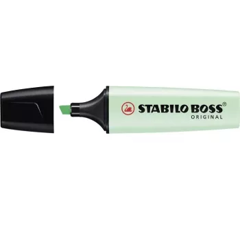 STABILO BOSS ORIGINAL yliviivauskynä - mintunvihreä - talttakärki - 2 mm / 5 mm - vesipohjainen muste - 1 kpl