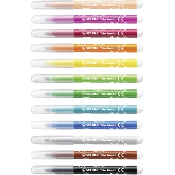 STABILO 380/12 Fineliner-kynäsarja - 12 eri väriä (musta, sininen, ruskea, vihreä, vaaleansyaani, vaaleanvihreä, oranssi, persikka, pinkki, punainen, valkoinen, keltainen) - 0,4 mm kärki - vesipohjainen muste - muovikotelo