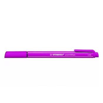 STABILO pointMAX huopakynä - pinkki - medium - 0,8 mm - vesipohjainen muste - nylonhuopakärki