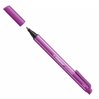 STABILO pointMax huopakynä - violetti - keskikokoinen 0,8 mm - pyöreä - vesipohjainen muste - nylonkuitukärki
