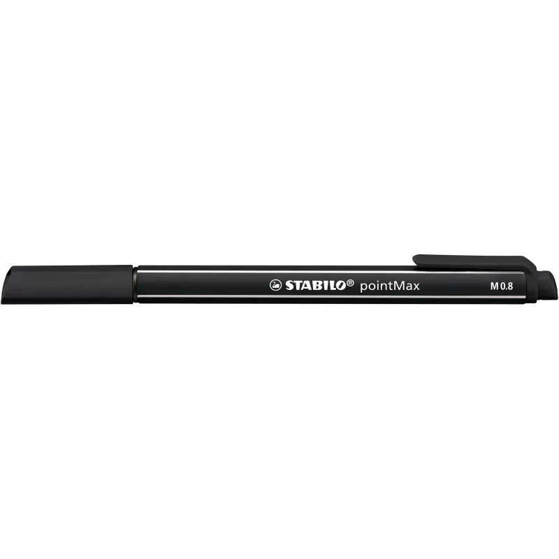 STABILO pointMax fineliner-kynäsarja - 0,8 mm - 12 eri väriä