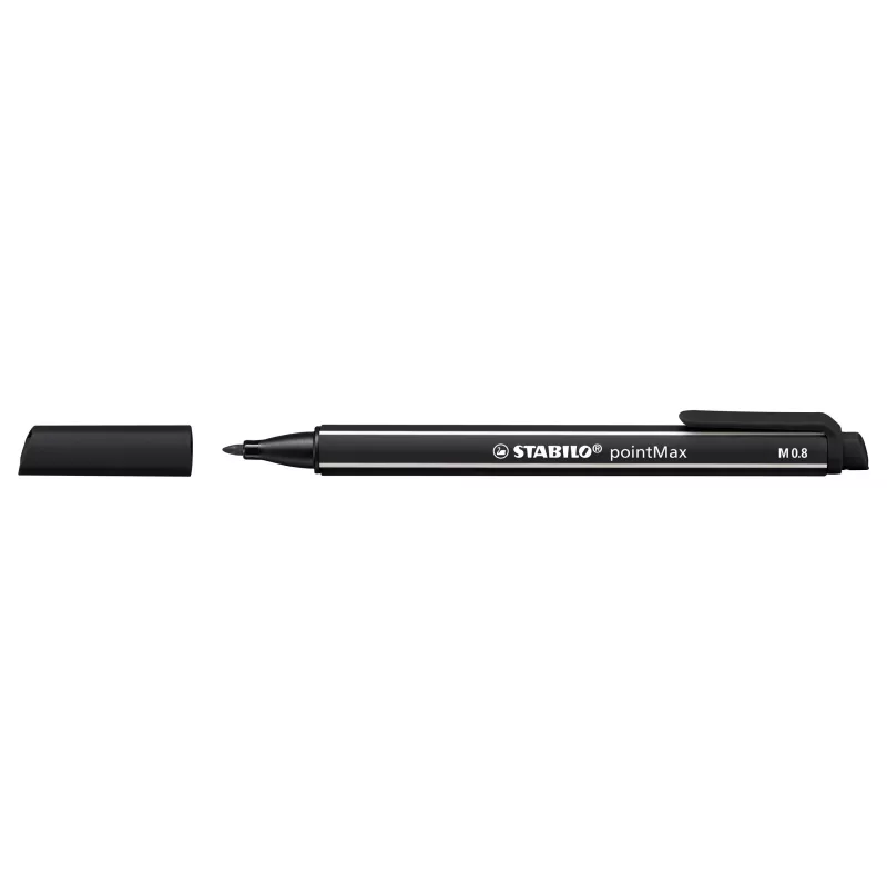 STABILO pointMax fineliner-kynäsarja - 0,8 mm - 12 eri väriä
