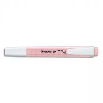 STABILO Swing Cool Pastel yliviivauskynä - pastellipinkki - 1 kpl - talttakärki - 1-4 mm viivanleveys