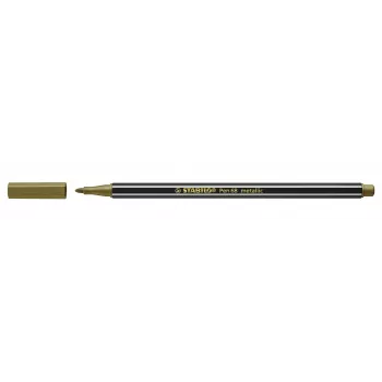 STABILO Pen 68 Metallic kuitukynä - kulta - 1 kynä