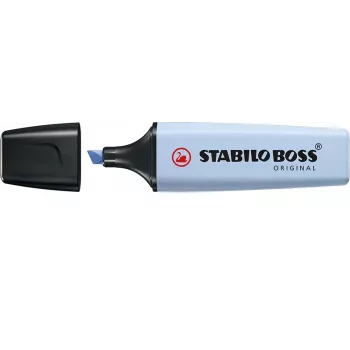 STABILO Boss Original Pastel yliviivauskynä - Cloudy Blue - 1 kpl - kiilakärki - 2 mm / 5 mm