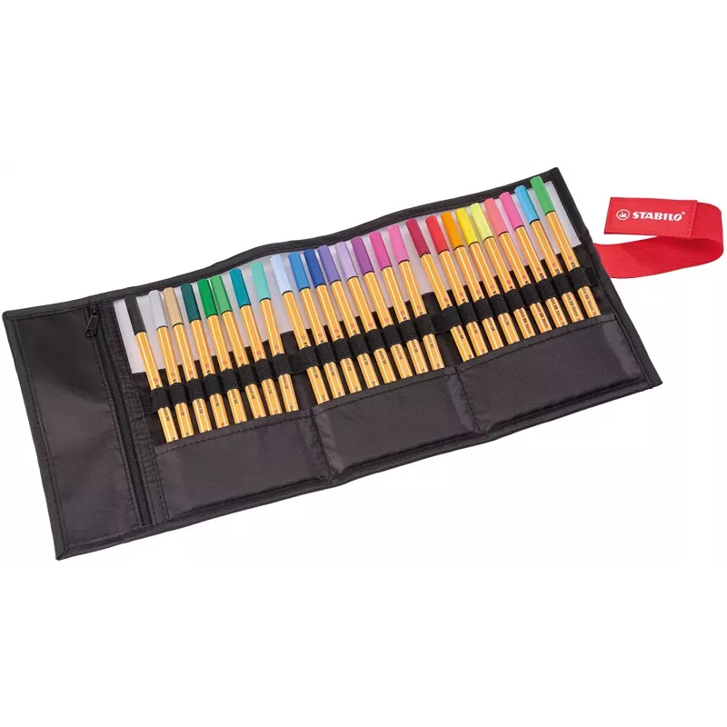STABILO point 88 fineliner-kynä - väriyhdistelmä - 0,4 mm - 20 kpl:n pakkaus