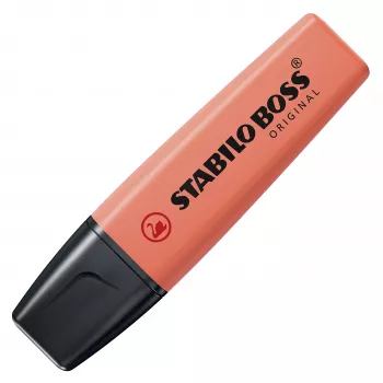 STABILO BOSS ORIGINAL yliviivauskynäsarja - 23 kpl - eri värejä - kiilakärki - 2 mm viivanleveys