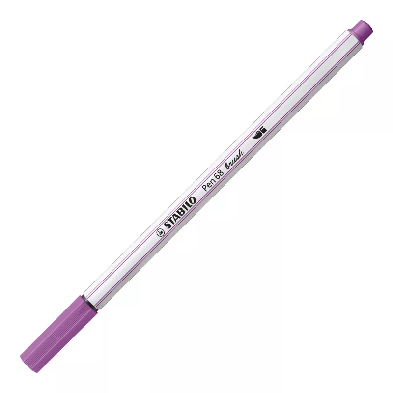 STABILO Pen 68 brush ARTY Edition sivellinkynäsarja – 30 eri väriä pahvikotelossa