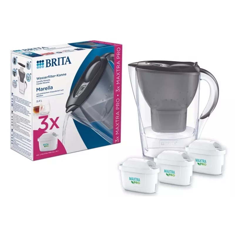 Brita Marella -vesisensori, manuaalinen, 2,4 L, sininen