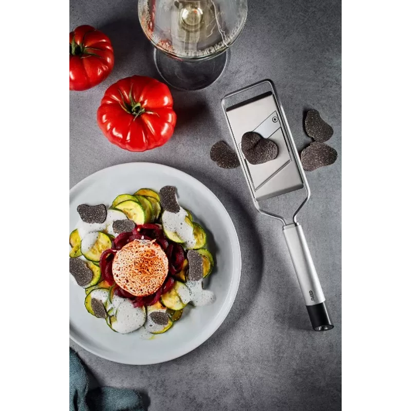 GEFU PRIMELINE Mini Gourmet Slicer hopea/musta