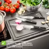 GEFU ACURO 3-osainen veitsisarja - kokkiveitsi, yleisveitsi ja kuorimaveitsi