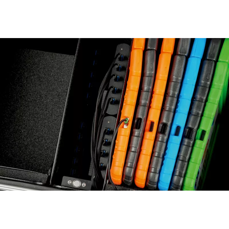 PARAT PARAPROJECT Case TC20 EDUCOVER+/KidsCover -latauskärry (musta)
