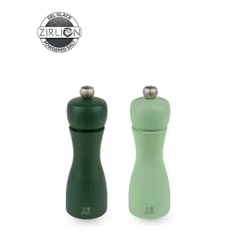 Peugeot Tahiti pippuri- ja suolamylly-sarja 2 kpl 15 cm vihreä