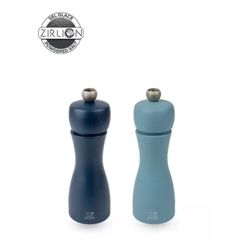 Peugeot Tahiti suola- ja pippurimylly-sarja, 2 kpl:n pakkaus, 15 cm, Night & Azur