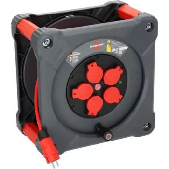 Brennenstuhl 9201500210 kaapelikela 25m H05VV-F 3G1.5 4x Schuko IP44 1000/3500W