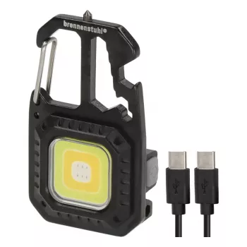 Brennenstuhl LED-akkutaskulamppu 600 lm 1,5 h musta (1173750009)