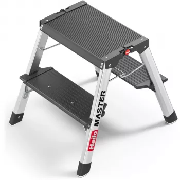 Hailo Master D70 2 x 2 askelmaa taittojakkara
