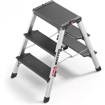 Hailo Master D70 2-3 askelmaa kaksipuoliset taittotikkaat