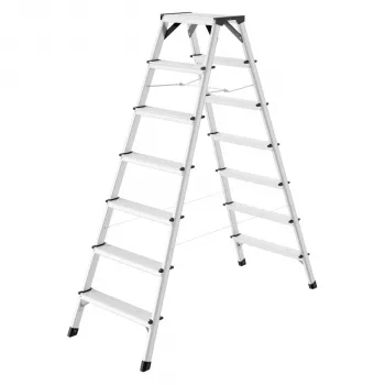 Hailo D60 StandardLine 2x7 askelmaa kaksipuoliset tikkaat