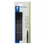 STAEDTLER Triplus Fineliner 0,3 mm musta 4 kpl pakkaus