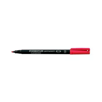 STAEDTLER 314-2 Lumocolor pysyvä tussi punainen musta punainen 2,5 mm 1 kpl