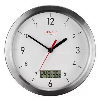 KIENZLE DCF langaton seinäkello kylpyhuone valkoinen 170 mm