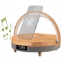 KIENZLE LED herätyskello Bluetooth-kaiuttimella ja langattomalla laturilla