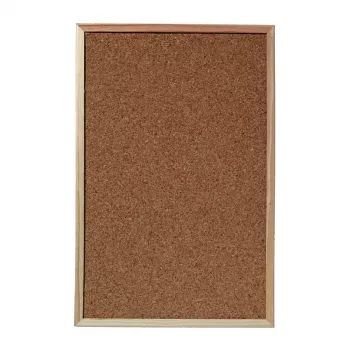 Herlitz 1600030 korkkitaulu, 60 x 40 cm, ruskea
