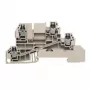 Weidmüller läpivientiliitin, 2,5 mm², 24 A, 800 V, beige, ruuviliitäntä, 50 kpl