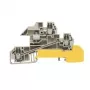 Weidmüller läpivientiliitin, beige, 2,5 mm², 24 A, 50 kpl