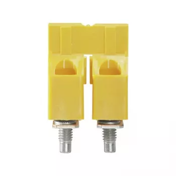 Weidmüller WQV 16/2 poikittaisliitin - 50 kpl - polyamidi - keltainen - -60...+130 °C - V0