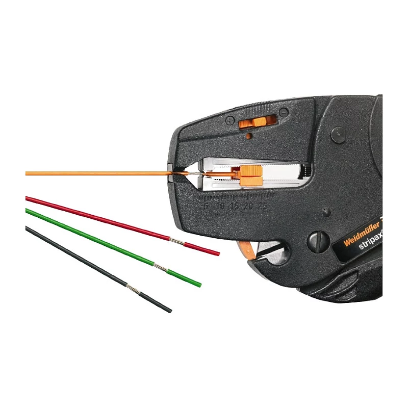 Weidmüller STRIPAX automaattinen kuorintatyökalu, 0,08-10 mm², musta/oranssi