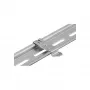 Weidmüller FM 4/TS35 asennusjalka - teräs - hopea - 14 mm x 7 mm - 40 kpl:n pakkaus