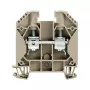 Weidmüller läpivientiliitin WDU 16, ruuviliitäntä, 16 mm², 1000 V, 76 A, tummanbeige