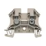 Weidmüller läpivientiliitin, ruuviliitäntä, 4 mm², 32 A, 800 V, beige, DIN-kiskoasennus, 100 kpl