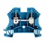 Weidmüller W-sarjan läpivienti-riviliitin, sininen, 10 mm², 57 A, ruuviliitäntä, 50 kpl