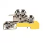 Weidmüller läpivientiliitin, ruuviliitäntä, 2,5 mm², 24 A, 800 V, beige, 50 kpl