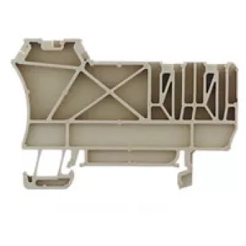 Weidmüller ZAP/TW ZIA1.5/3L päätylevy - 50 kpl - Wemid - beige - -50...+120 °C - V0