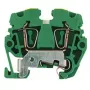 Weidmüller ZPEA 2.5-2 suojamaa-riviliitin 2,5 mm² vihreä/keltainen