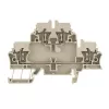 Weidmüller ZAP/TW ZDK2.5 päätylevy, Wemid, beige, 1,5 mm, 20 kpl