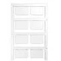 Weidmüller SM 27/18 K MC NE ws laitemerkintä MultiCard 18x27mm valkoinen 1707270000