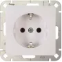 Heinrich Kopp HK05 Schuko-pistorasia arktisvalkoinen 923502002