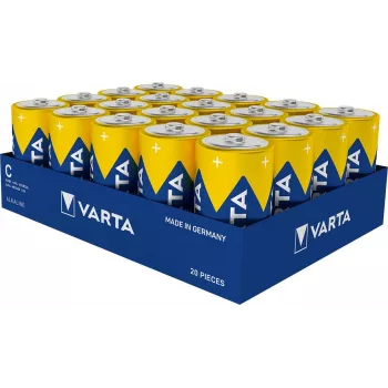VARTA Longlife Power Baby C 1,5 V alkaline-paristo (2 kpl:n pakkaus, LR14)
