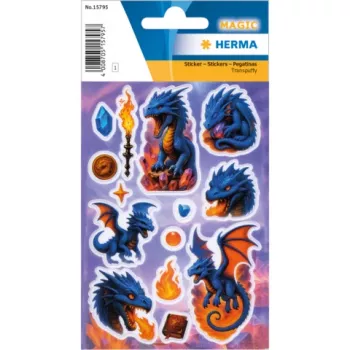 HERMA tarra MAGIC Dragon Transpuffy (15795)