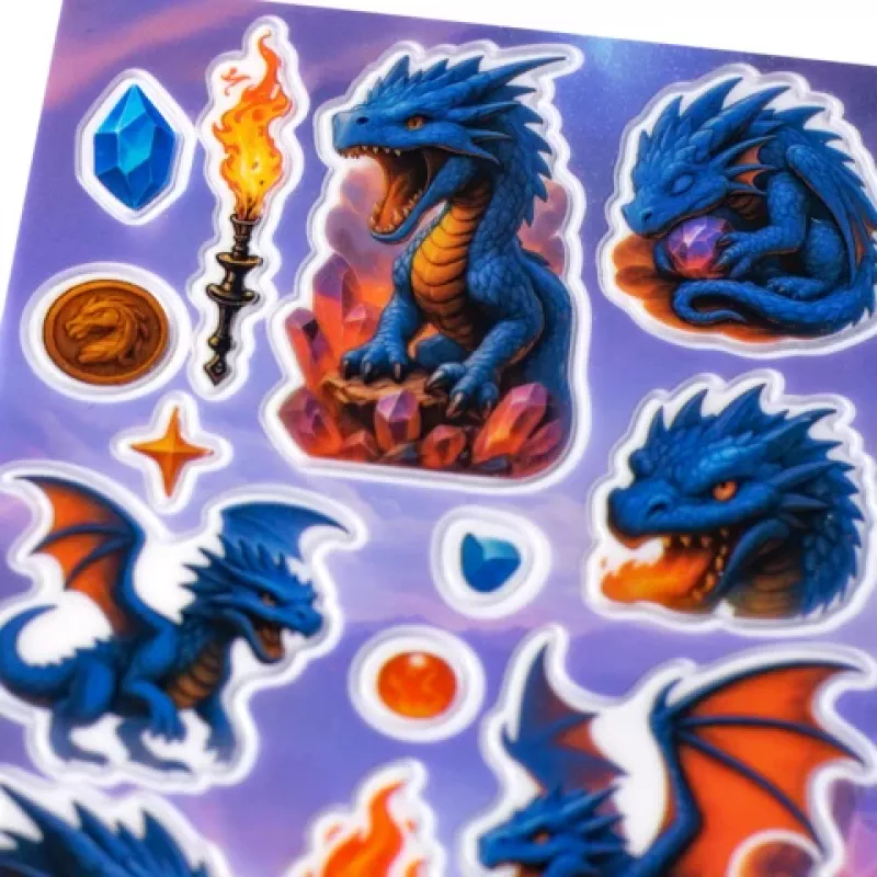 HERMA tarra MAGIC Dragon Transpuffy (15795)