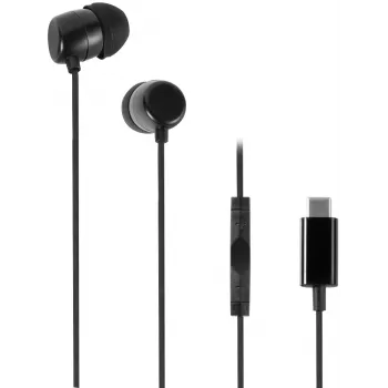 Vivanco Stereo USB-C in-ear-kuulokkeet, musta (61752)